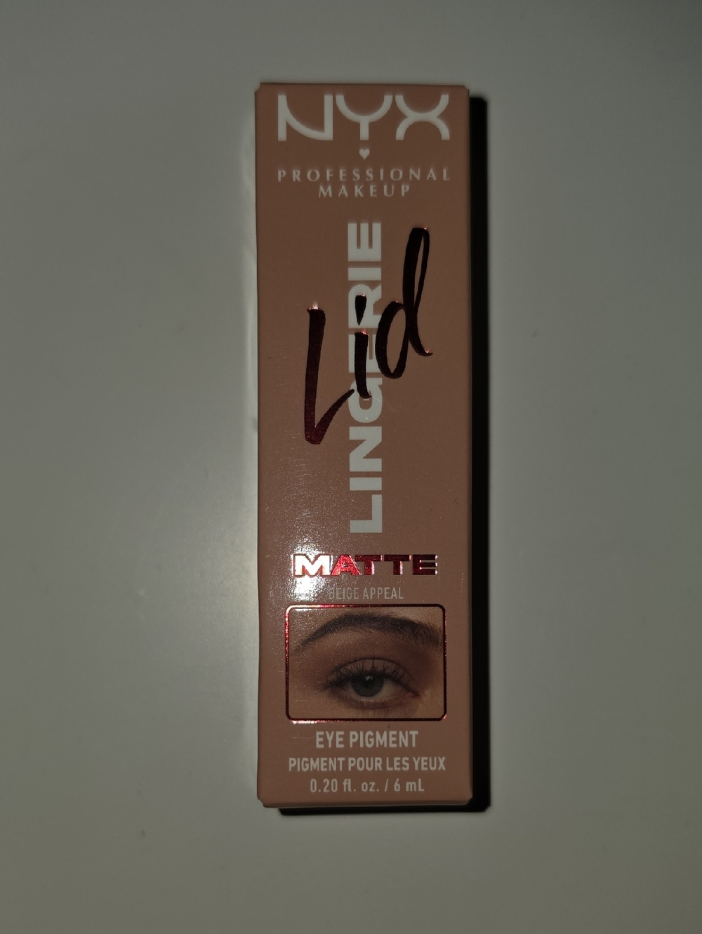 NYX Lid Lingerie Matte Eye Pigment - Beige Appeal